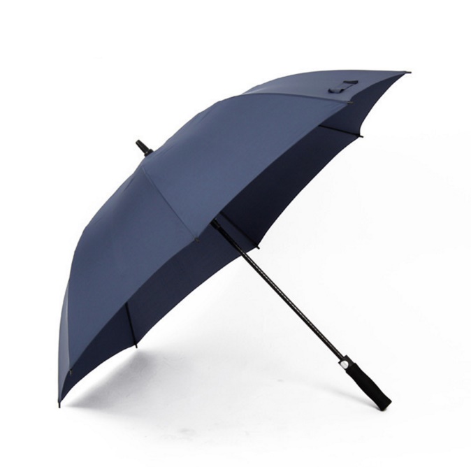 ƮƮ  ڵ    ڵ   8K    ܻ  ϰ ȣ/Straight Long Handled Golf Umbrellas Fully-automatic Sunny Rainy 8K Umbrella Rain Gear soli
